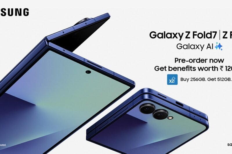 The Future Folds Here: Pre-Book the Galaxy Z Fold7 and Z Flip7 Now and Get Benefits Worth Rs. 12,000